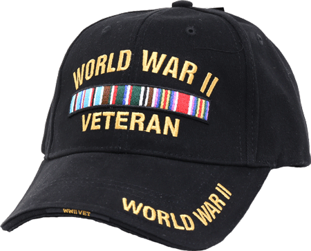 Rothco ロスコ キャップ DELUXE LOW PROFILE CAP WW2 VETERAN