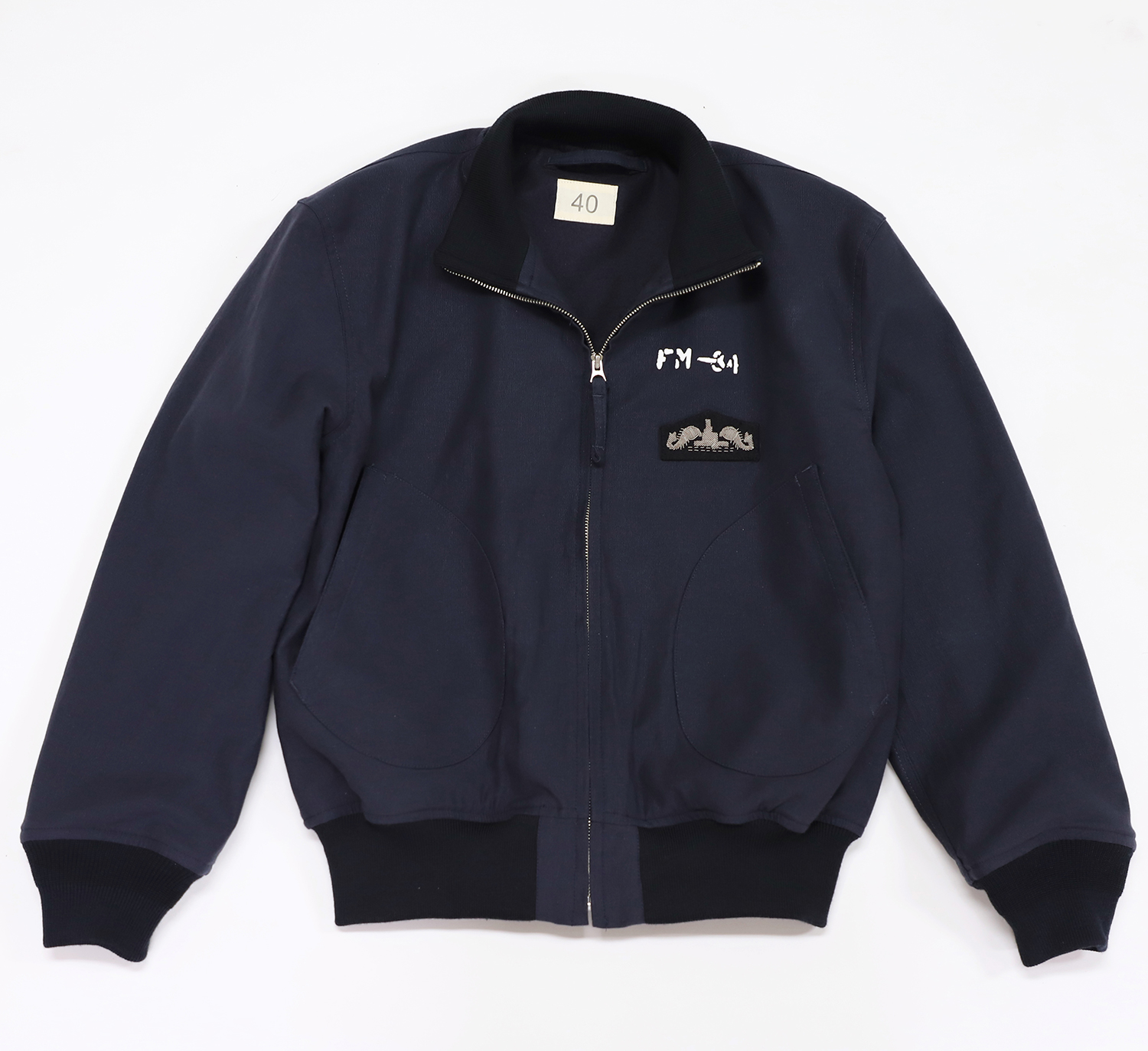 SESSLER MFG サブマリーン ジャケット モール胸章付き U.S.NAVY 1940's