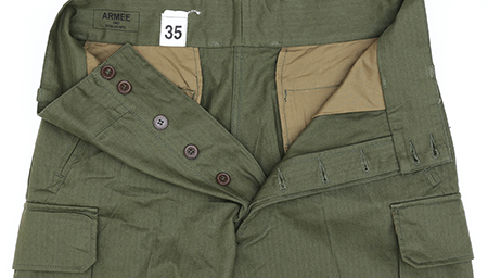 SESSLER フランス軍タイプ FRENCH ARMY M47 PANTS ミリタリーショップ