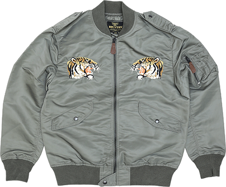 L-2B EMBROIDERY ミリタリーショップ 革ジャン 中田商店