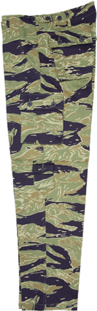 タイガーストライプパンツ TIGER STRIPE PANTS ミリタリーショップ 革