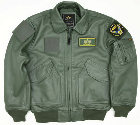 超希少・ワッペン完品】中田商店 CWU-45/P レザーフライト