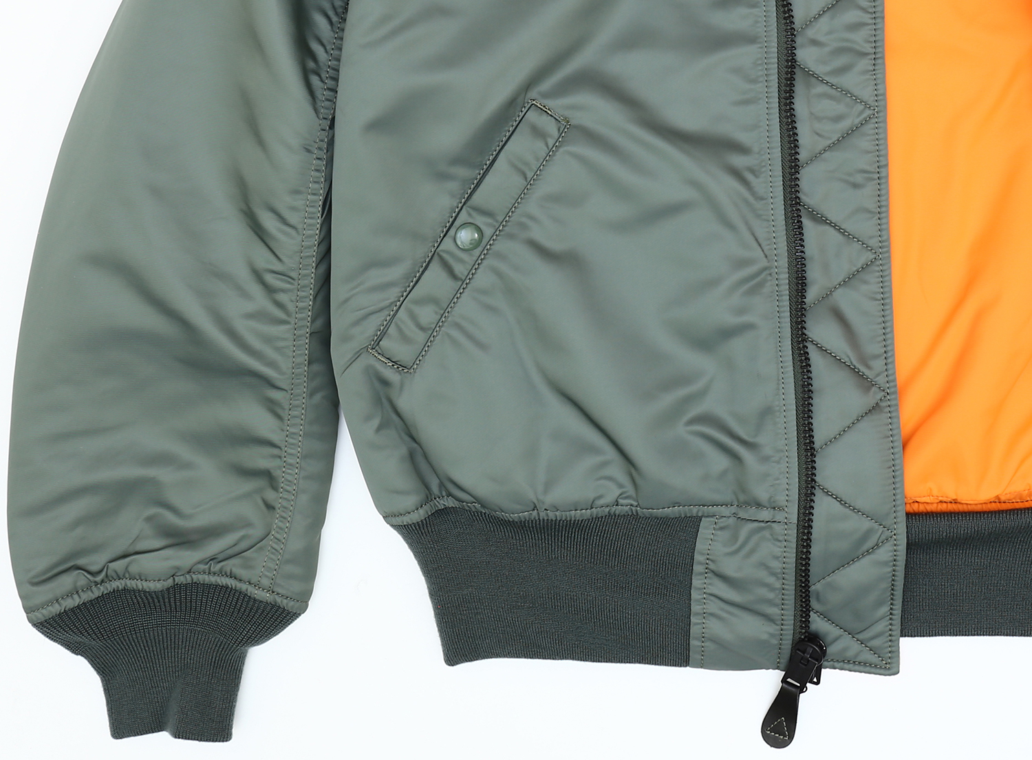 ALPHA INDUSTRIES TYPE MA-1 1968 ミリタリーショップ 革ジャン 中田商店