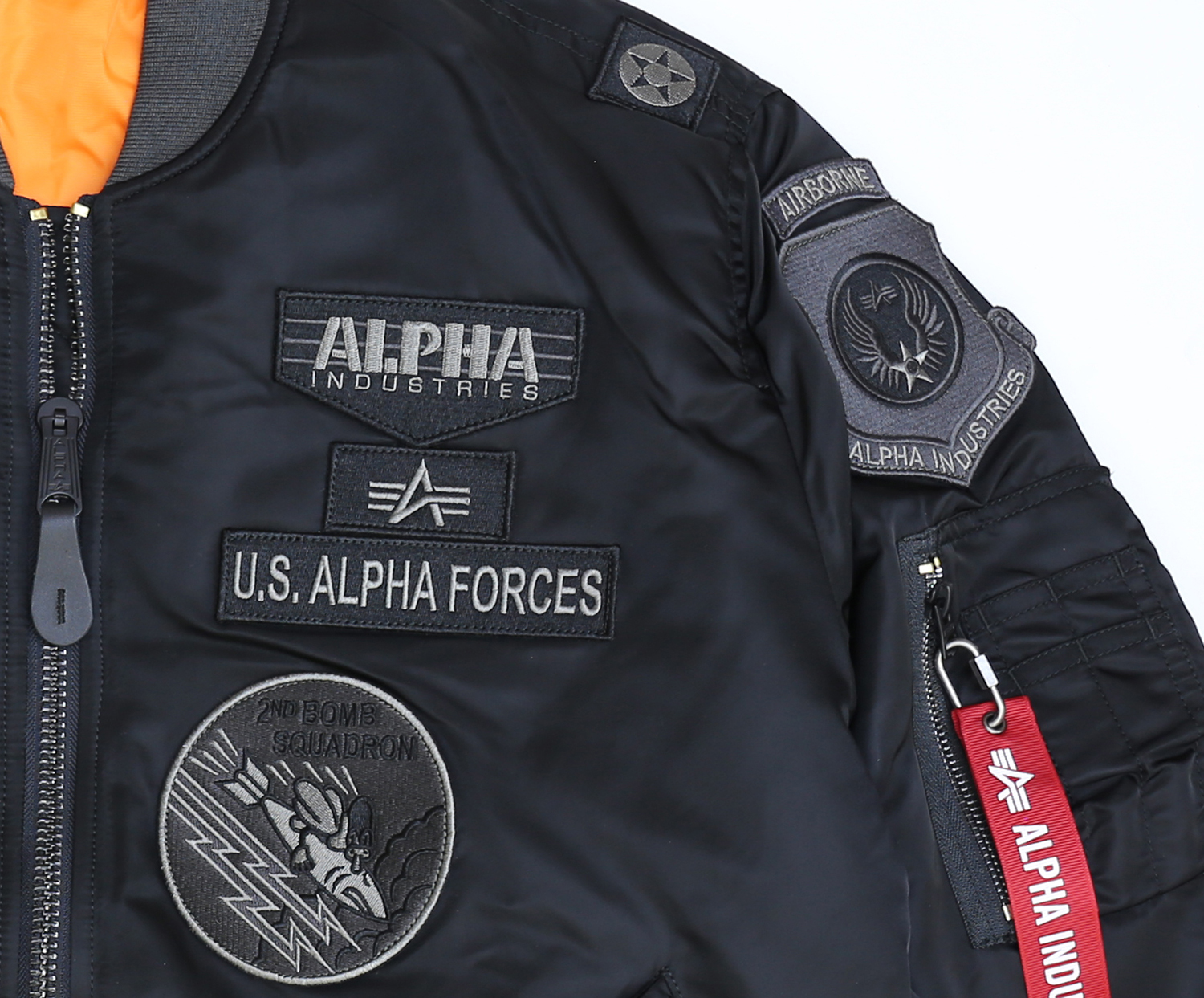 ALPHA INDUSTRIES HOOD RIB JACKER フード リブジャケット アルファ ALPHA