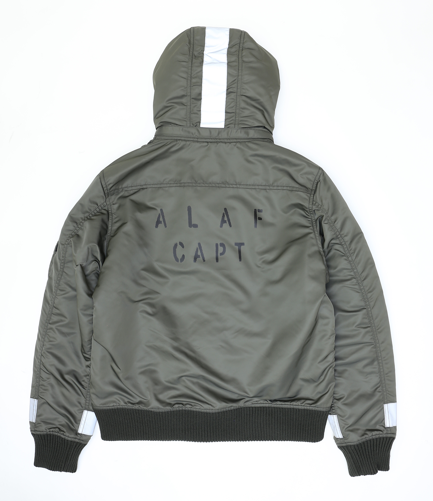 ALPHA INDUSTRIES HOOD RIB JACKER フード リブジャケット アルファ ALPHA