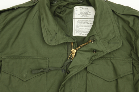 米軍実物 M 65 フィールドジャケット ミリタリーショップ 革ジャン