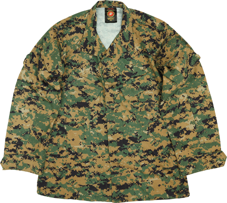 USMC/海兵隊用 MAR-PAT迷彩服 DIGITAL CAMO