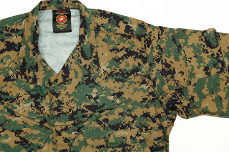 USMC/海兵隊用 MAR-PAT迷彩服 DIGITAL CAMO