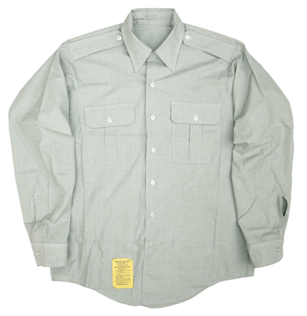 アメリカ陸軍サービスシャツ 米軍放出品 ミリタリーショップ 革ジャン