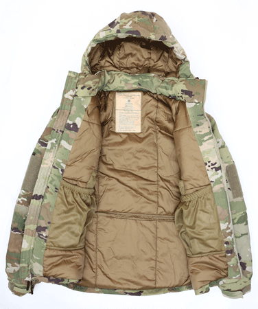 米軍遠征用 BAF PRIMALOFT レベル7 HOODIE OCP