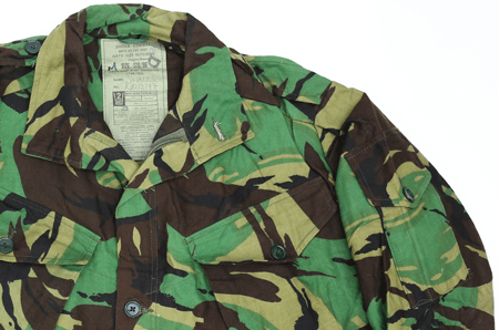 イギリス軍JACKET DPM.FIELDミリタリージャケット迷彩　中田商店