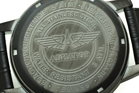 AVIATOR アビアートル SMALL SECOND PILOT WATCH スモールセカンド
