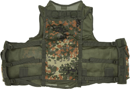 タクティカルベスト　ミリタリー MIL-TEC USMCベスト(V1型タクティカルベスト)フランス軍CCE迷彩