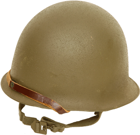 フランス軍実物 M-1951 O.D.ヘルメット （M-1タイプ） ミリタリー ...