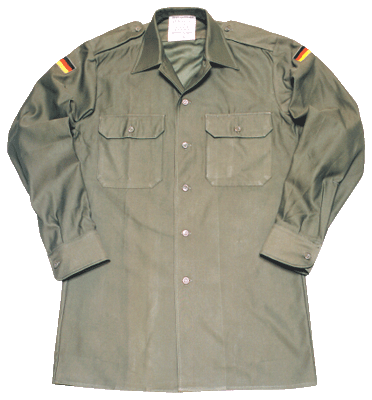 ドイツ軍　軍用シャツ（ミリタリーシャツ）