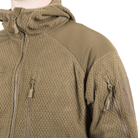 HELIKON-TEX GRID FLEECE HOODIE