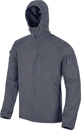 HELIKON-TEX GRID FLEECE HOODIE