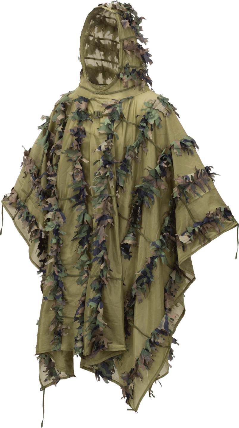 LEAF GHILLIE PONCHO
リーフギリーポンチョ