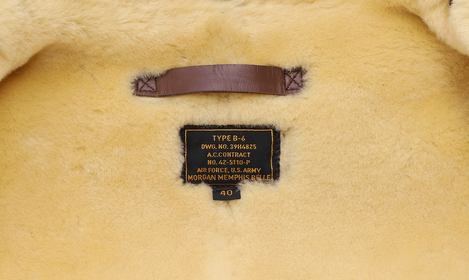 TYPE B-3　シープスキンジャケット