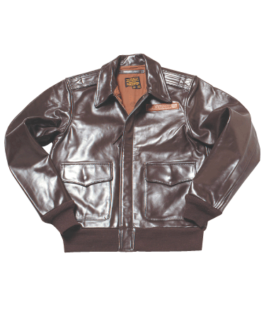 TYPE A-2 ネームプレート付 レザージャケット ミリタリーショップ 革