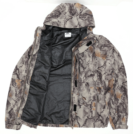 NATURAL GEAR WINDPROOF FLEECE JACKET