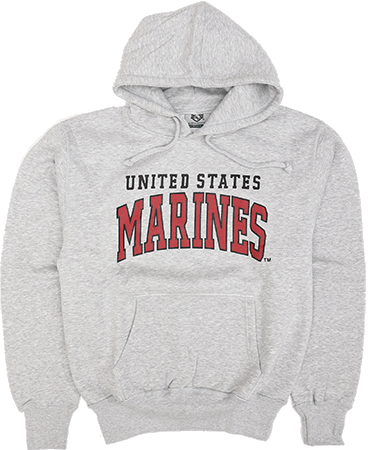 GRAY MILITARY HOODIE