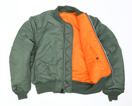 Valley Apparel L.L.C. 1980's MA-1 BASIC ミリタリーショップ