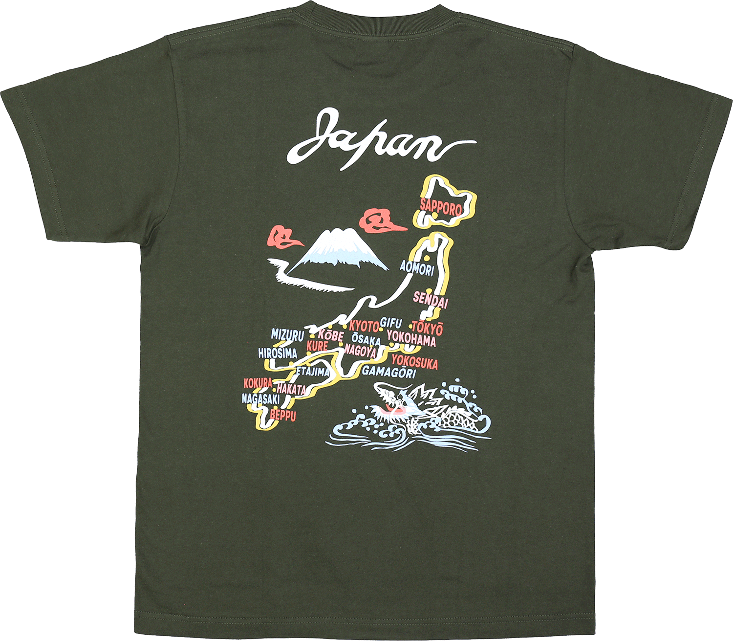 HOUSTON　ミリタリーTシャツ