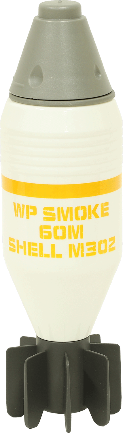 迫撃砲弾型　ウォーターボトル　グリーン